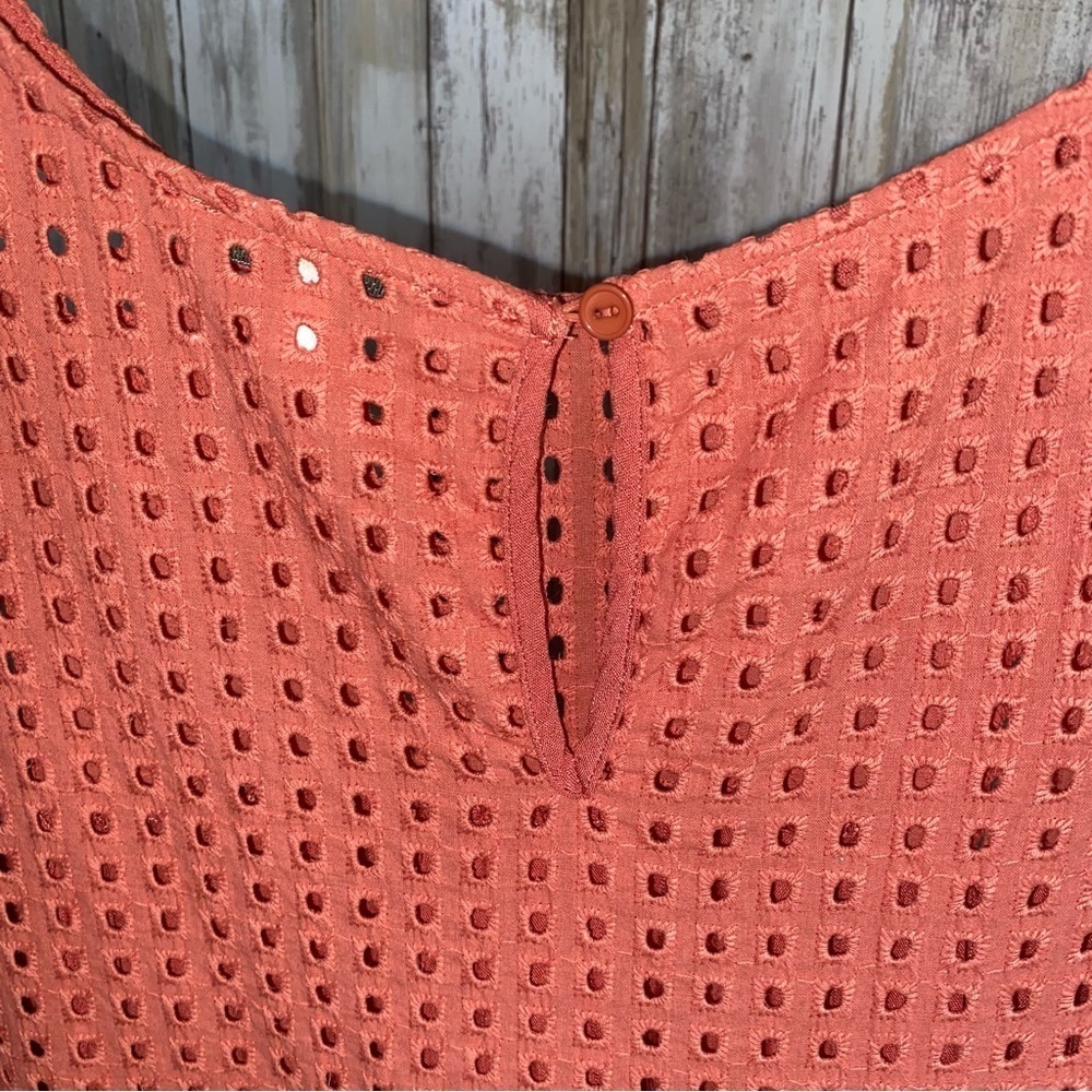 Jodifl Peachy Pink Flutter Sleeve Blouse - Picture 6 of 7
